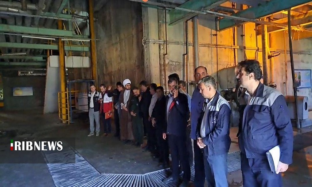 مانور مشترک و ترکیبی مقابله با حوادث در شرکت چوکا در رضوانشهر