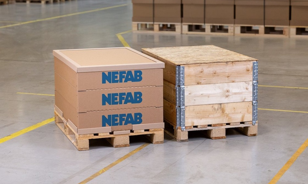 Nefab Unveils New Fibre-Based EdgePak Collar Solutions