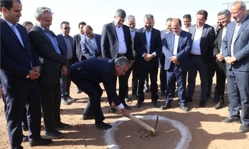 Groundbreaking Ceremony for a 10-Megawatt Solar Power Plant in Ashkezar